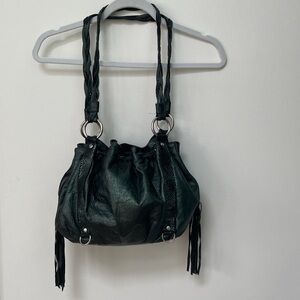 Jacqueline Jarrot metallic shoulder bag fringe